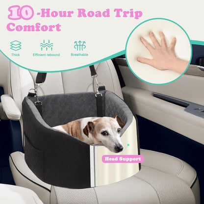 Hunde Autositz für Kleine Hunde – Crash-Schutz & Komfort