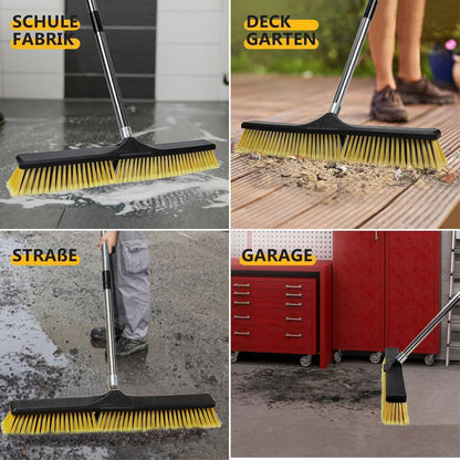 Masthome Straßenbesen mit 60cm Bürstenkopf und