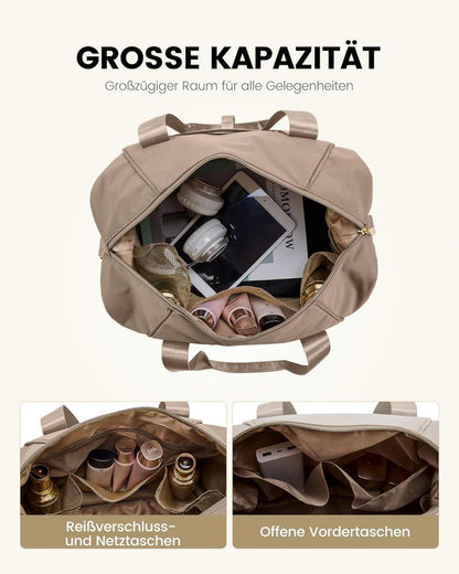 Ryanair Handgepäck Erweiterbar Faltbar Reisetasche 40x20x25 Carry On Luggage