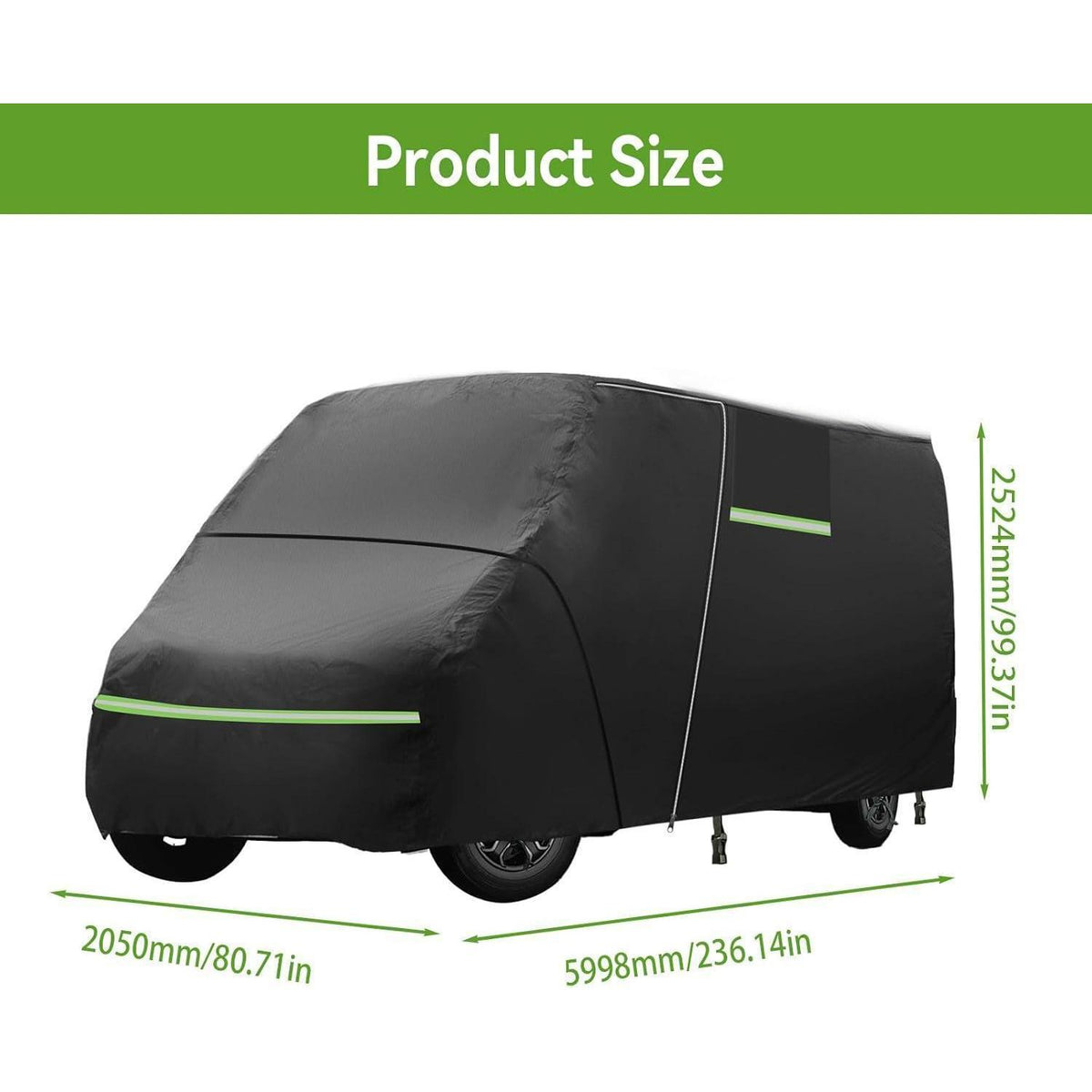 Vollgarage für Fiat Ducato Van 2006-2024 – Wasserdicht & Atmungsaktiv