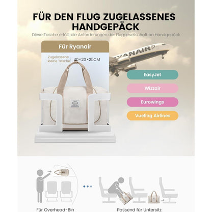 Handgepäck Tasche Ryanair 40x20x25 Erweiterbar Carry On