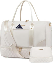 Weekender Reisetasche Damen mit Schuhfach & Nassfach, 2-teiliges