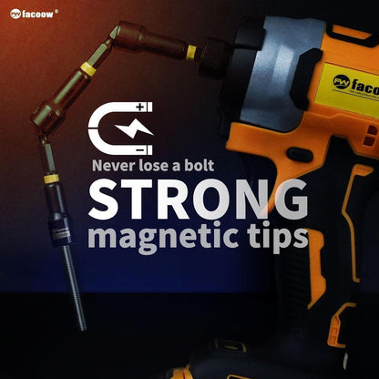 Magnetischer Steckschlüssel-Set 55tlg. für Bohrmaschinen, Metrisch & SAE