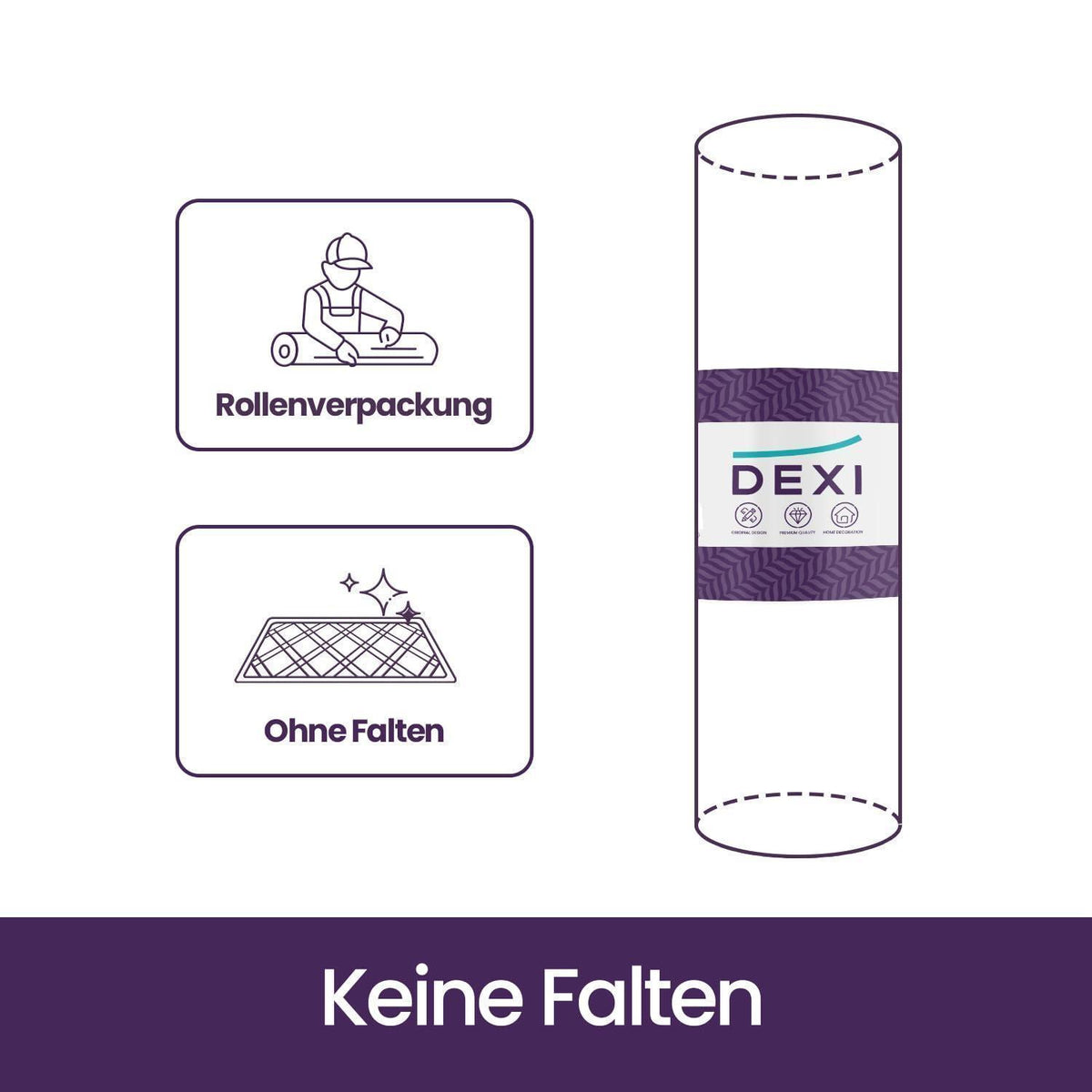 Fußmatte dunkelgrau 60x90 cm – rutschfest & Schmutzfang
