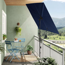 Grand patio Sonnenschirm Balkon 6 Rippen UV-Schutz