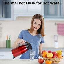 2L Edelstahl Thermoskanne – Isolierkanne für Kaffee & Tee