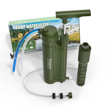 Wasserfilter Outdoor Survival – 8000L Kapazität, Grün