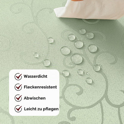 Romanische Outdoor Tischdecke 100x140 cm Hellgrün
