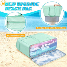 Strandtasche XXL Wasserdicht mit 12 Taschen 45L - VOBUKE