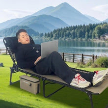 Klappbare Sonnenliege 5-stufig verstellbar Outdoor