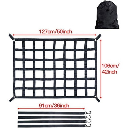 Gepäcknetz für LKW & Anhänger – 106x127cm Ladungssicherung