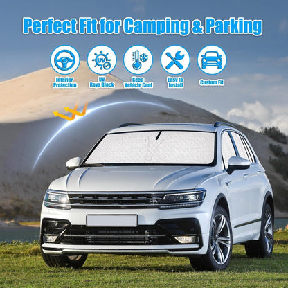 VW Tiguan II Sonnenschutzscheibe 2016-2024 – Sichtschutz & Hitzeschutz