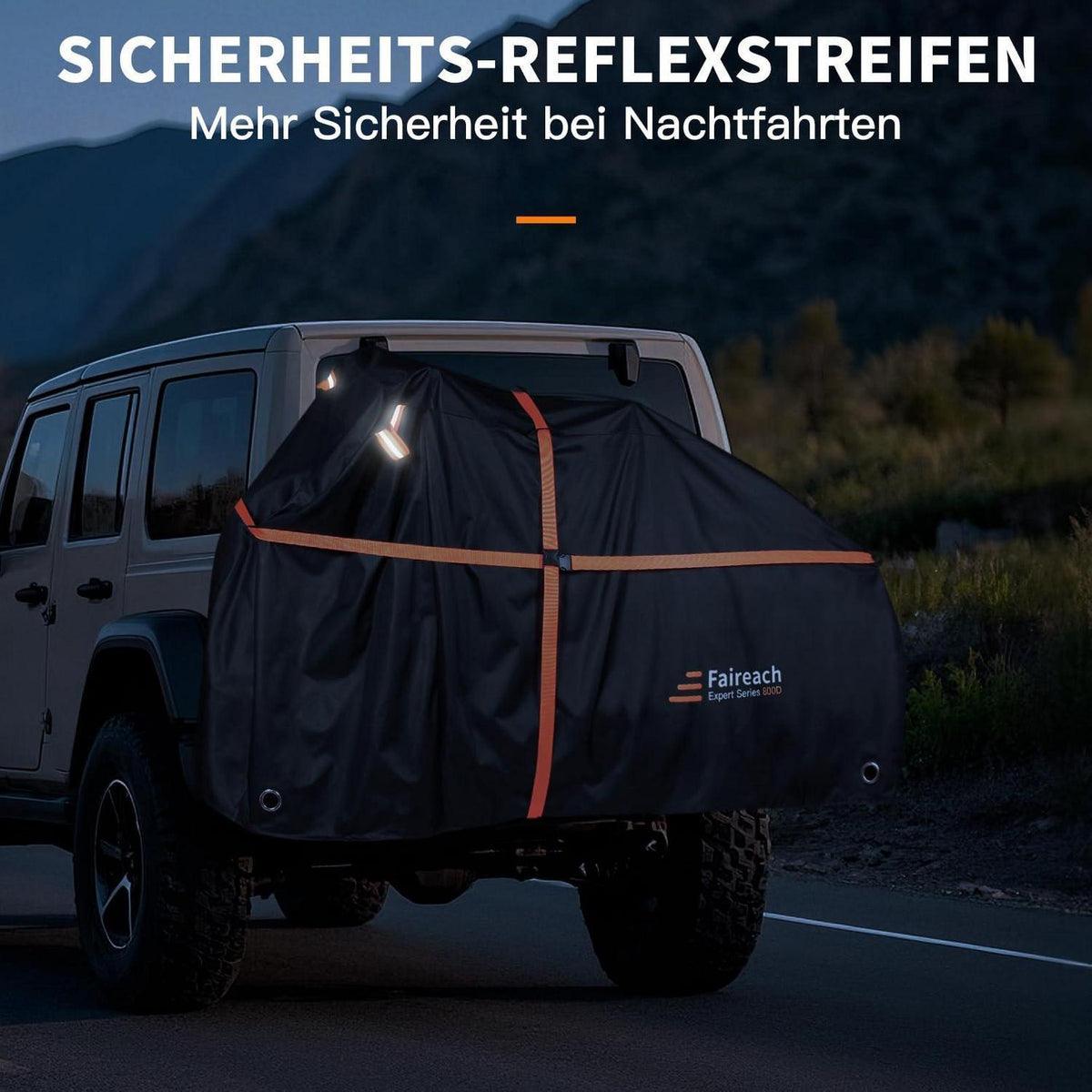 Fahrradabdeckung 2er Set, Reißfest & Winddicht mit Tasche