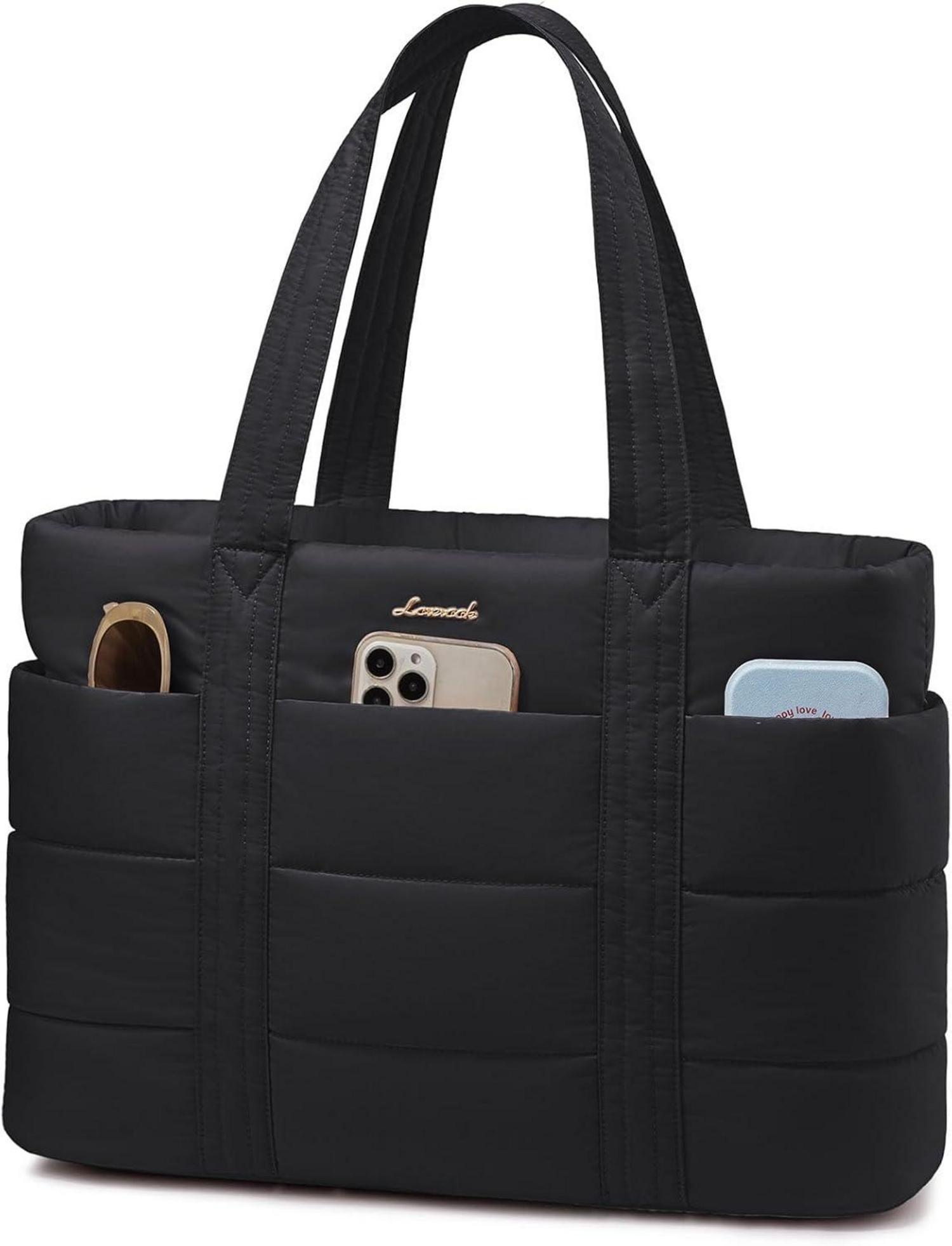 Damen Laptoptasche Schultertasche Tote Bag 13 Taschen