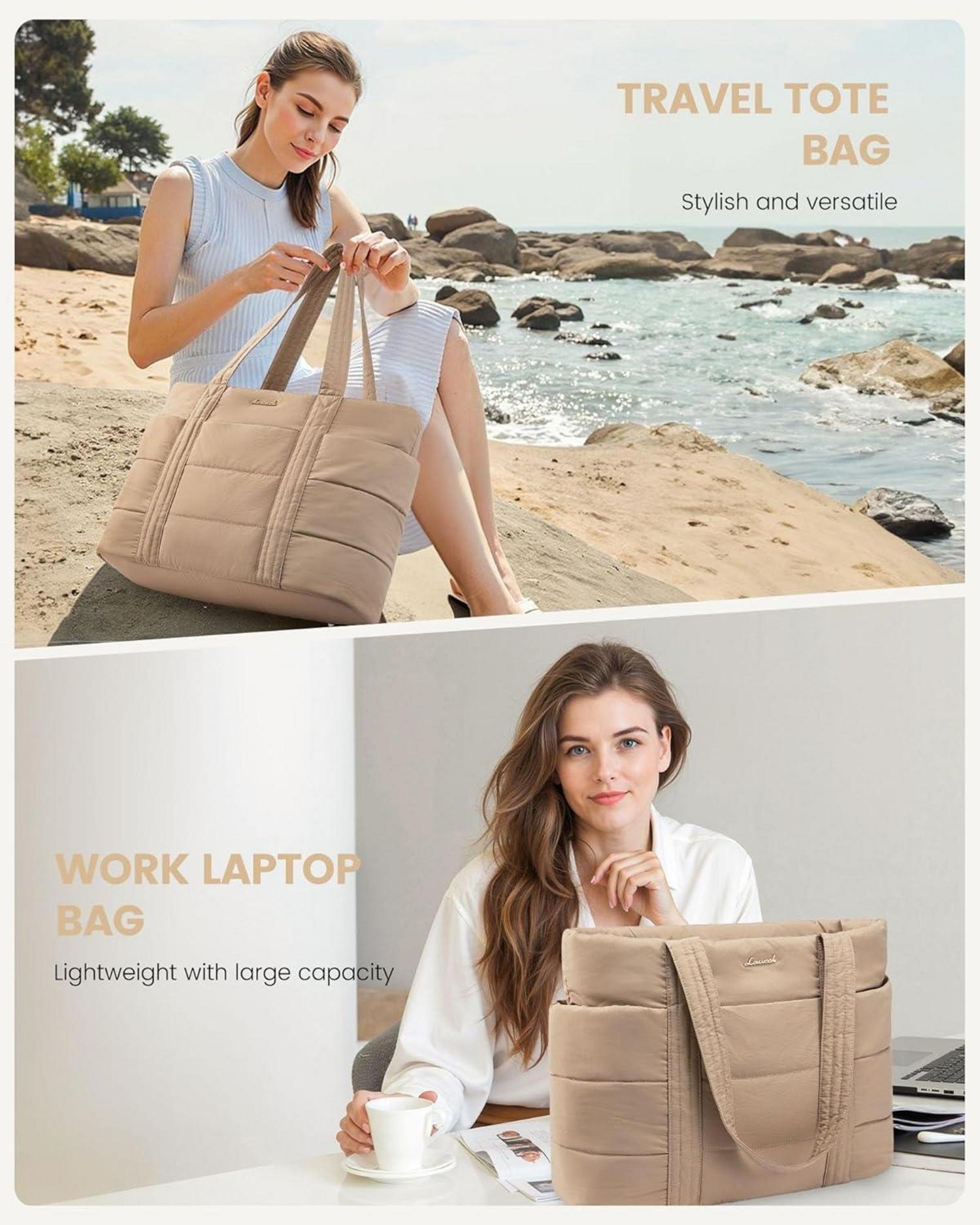 Damen Laptoptasche Schultertasche Shopper Tote Bag Bürotasche