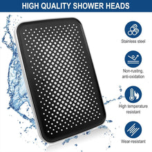 Regendusche 12 Zoll Edelstahl 304, Selbstreinigend & Hochdruck