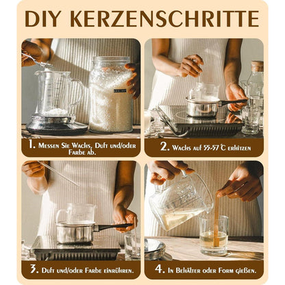 Sojawachs für Kerzen 10kg - 100% natürlich & biologisch