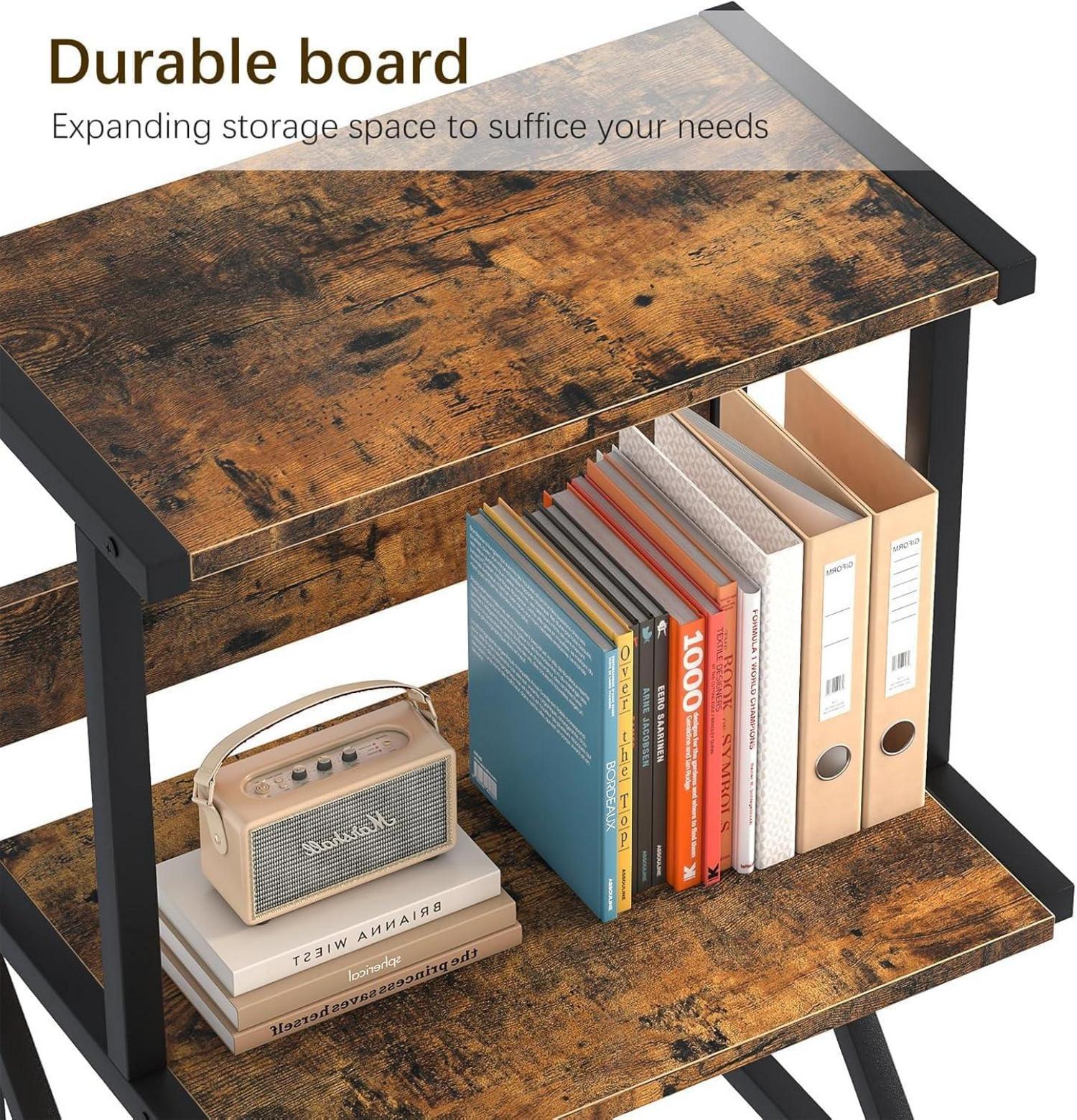 3-Ebene Druckerständer Druckertisch Druckerregal Schreibtisch Organizer