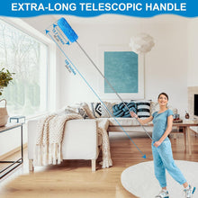 JEHONN Staubwedel Teleskop Waschbar Mikrofaser Lang