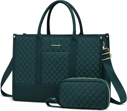 Laptoptasche Damen 15,6 Zoll Wasserdicht Handtasche Groß mit
