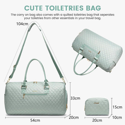 Wasserdichte Reisetasche Damen Weekender mit