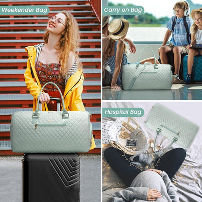 Wasserdichte Reisetasche Damen Weekender mit