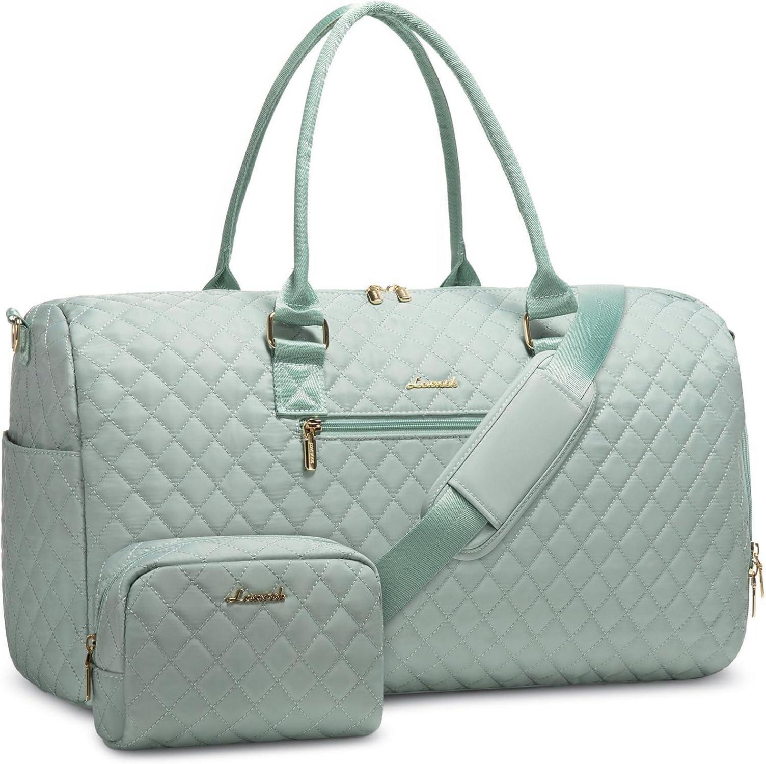 Elegante LOVEVOOK Reisetasche wasserdicht mit Schuhfach & Nassfach