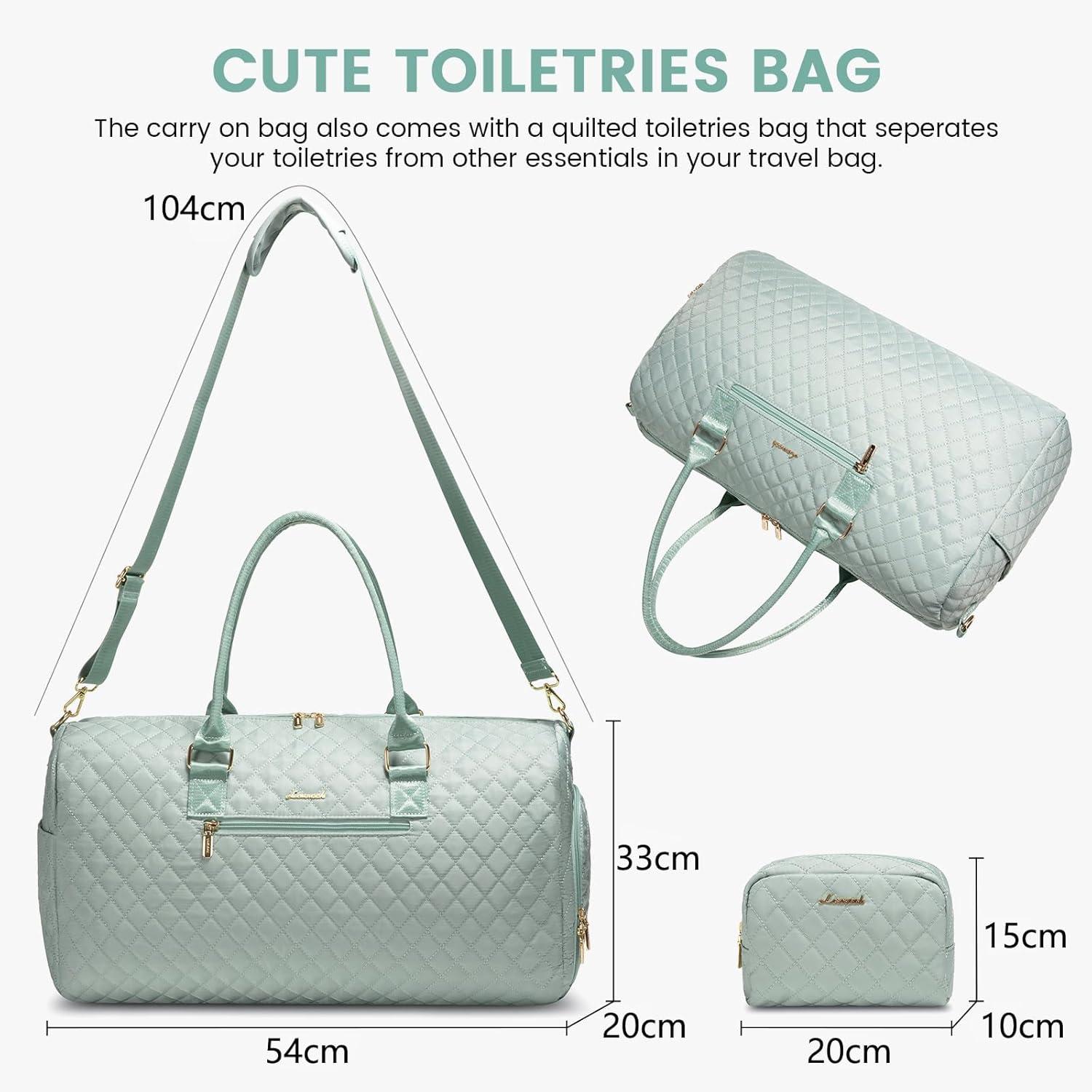 Wasserdichte Reisetasche Damen Weekender mit