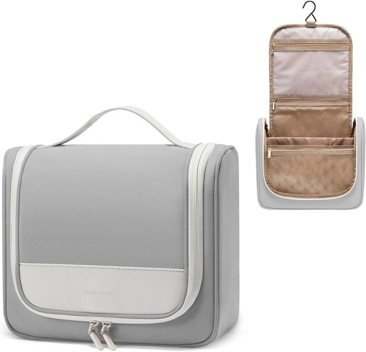 Kulturtasche Damen Wasserdicht mit Haken Aufhängung