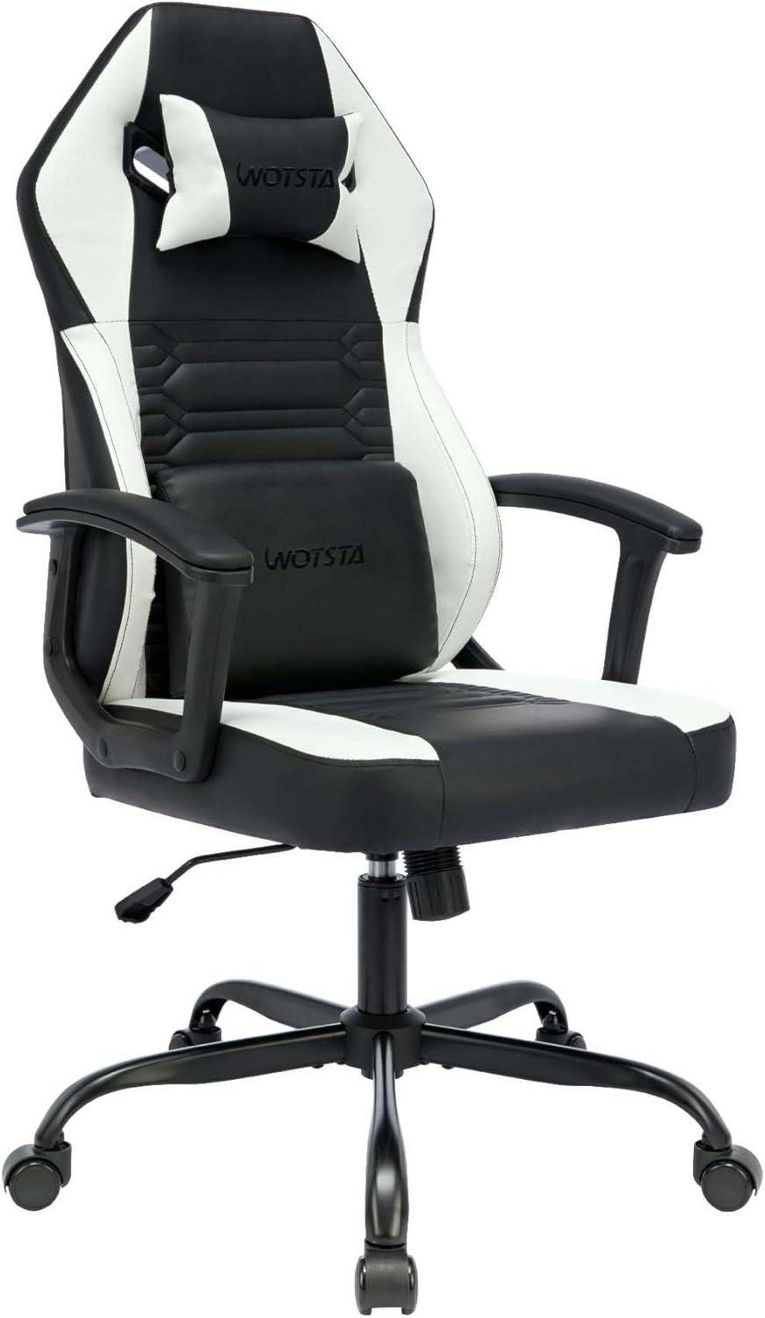 Ergonomischer Gaming Stuhl mit Memory-Schaumstoff Polsterung