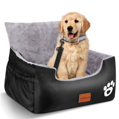 Hunde Autositz mit Sicherheitsleine – Komfortabel & Waschbar