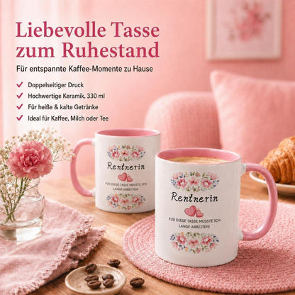 Ruhestand Geschenkset für Frau – Rosa & Gemütlich