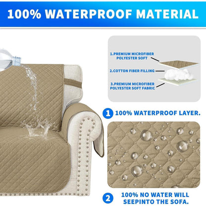 Wasserdichter Sofabezug L-Form 2 Sitzer – Schutz für Ihr Sofa