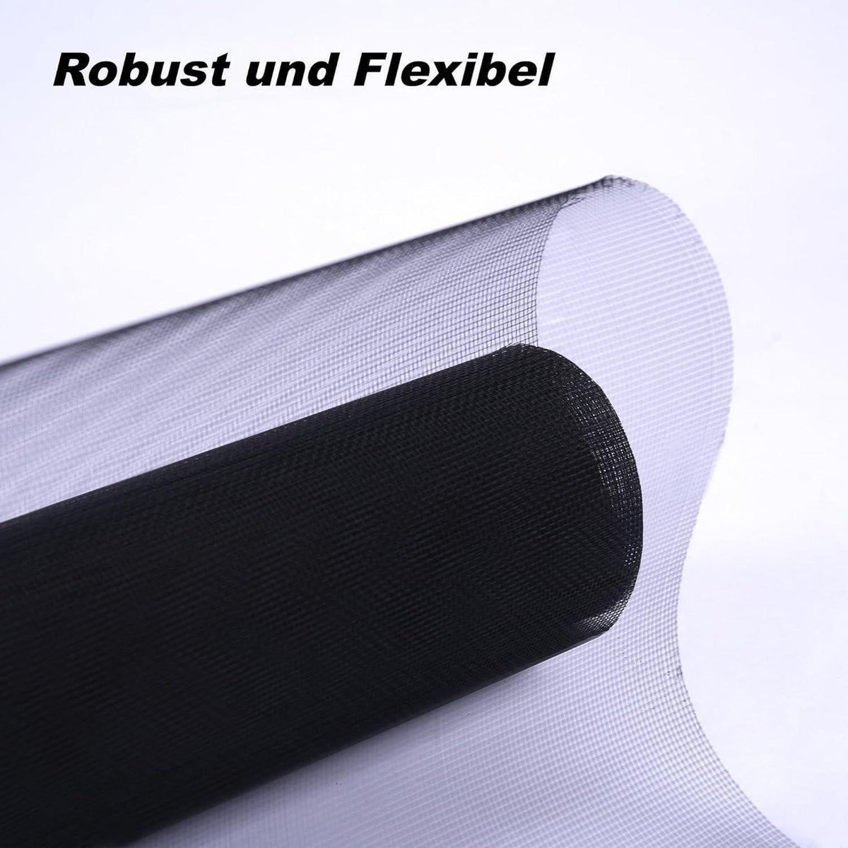Fliegengitter Fenster 100x1500cm Edelstahl Zuschneidbar