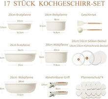 Topfset mit abnehmbaren