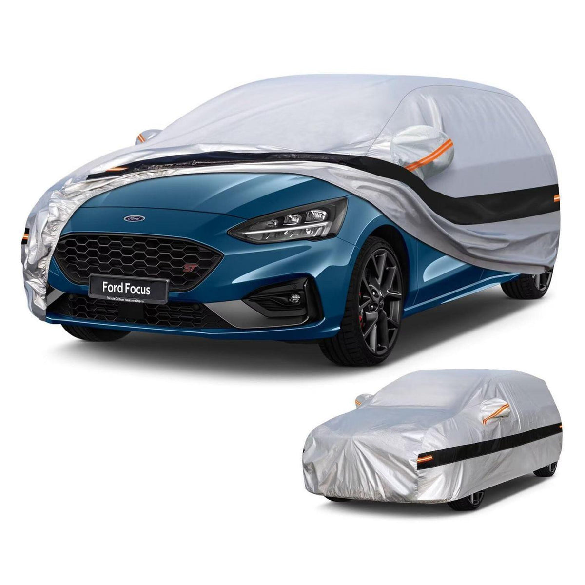 Autoabdeckung Ford Focus Hatchback (1999-2025) – 10-Schicht Wasserdicht