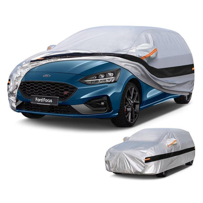 Autoabdeckung Ford Focus Hatchback (1999-2025) – 10-Schicht Wasserdicht