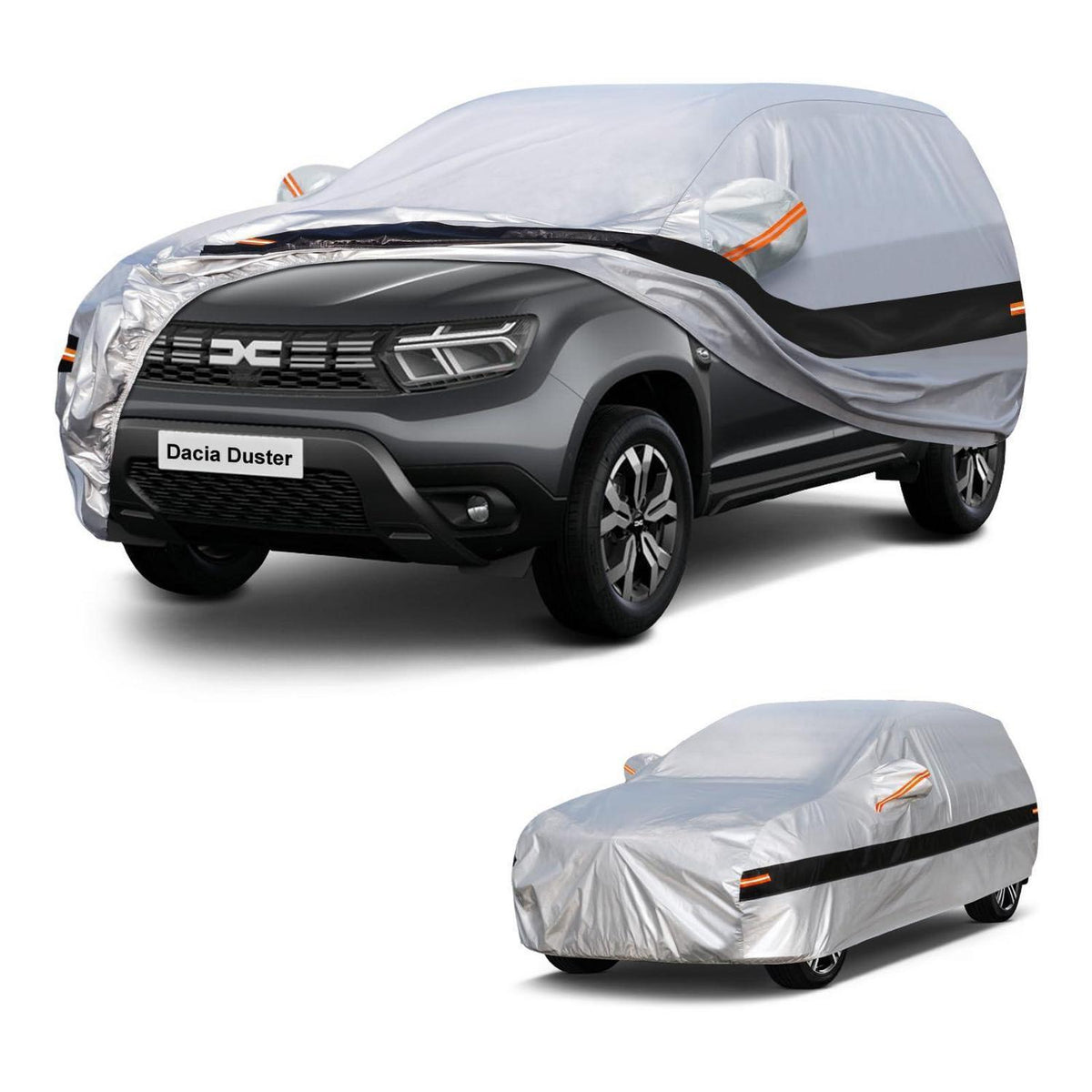 Autoabdeckung für Dacia/Renault Duster (2010-2025) – 10-Schicht Wasserdicht