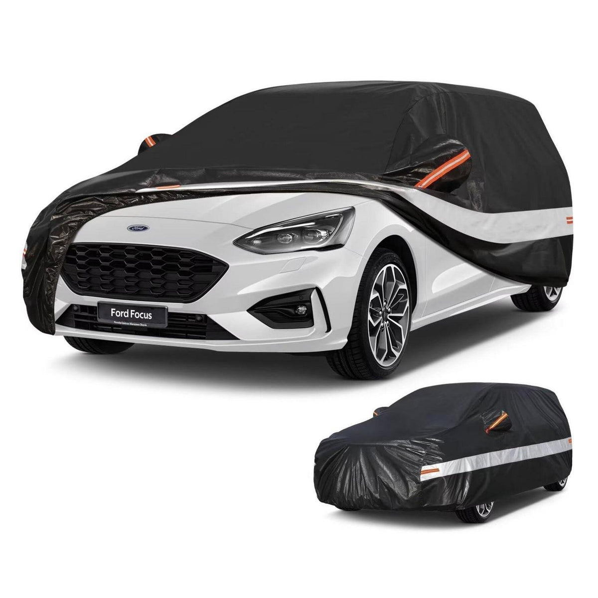 Autoabdeckung für Ford Focus Hatchback (1999-2025) – 10-Schicht Wasserdicht