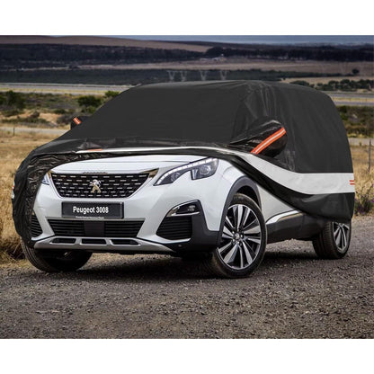 Autoabdeckung Peugeot 3008 (2009-2025) – Wasserdicht & Ganzjährig