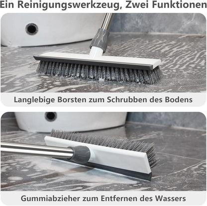 Mitclear Boden-Scheuerbürste 2-in-1 mit Langem