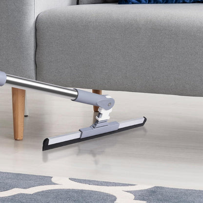 Mitclear Bodenwischer - Teleskopstiel, 180° drehbar, Gummiklinge, flexibles Design