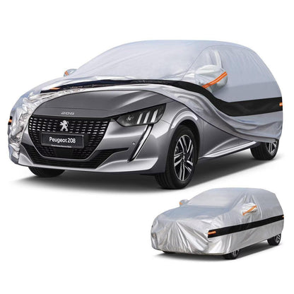 Autoabdeckung Peugeot 208 (2012-2025) – Wasserdicht & Ganzjährig