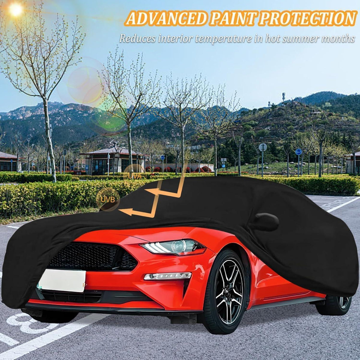 Auto Abdeckplane für Ford Mustang 2005-2024 – Innenbereich