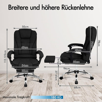 ALFORDSON Bürostuhl mit Massage