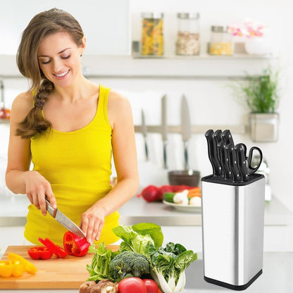 Messerblock Ohne Messer – Großer, Robuster Messerhalter für Küche