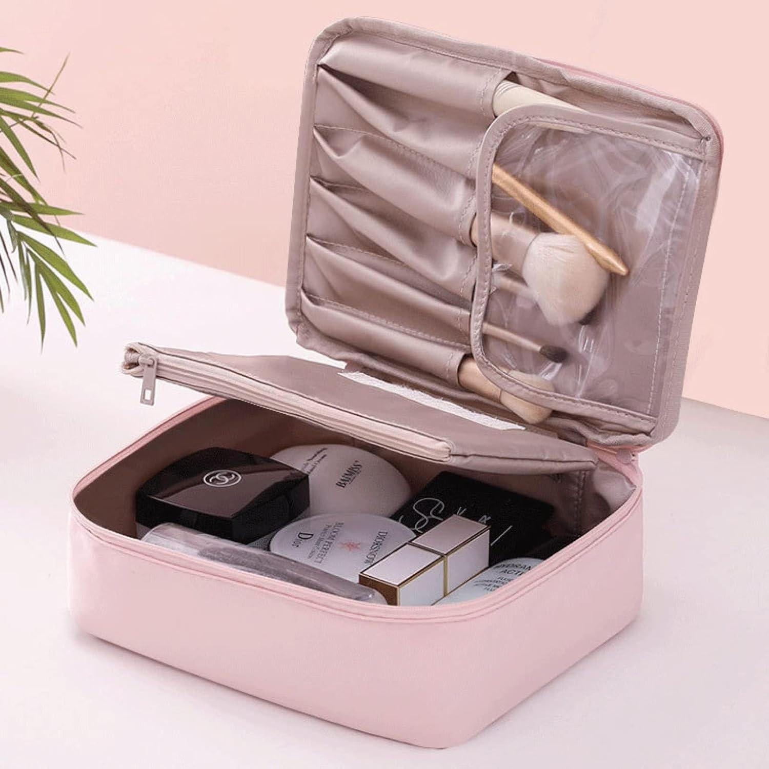 Aucuu Kosmetiktasche wasserdicht Reise Schminktasche Frauen Mädchen Organizer