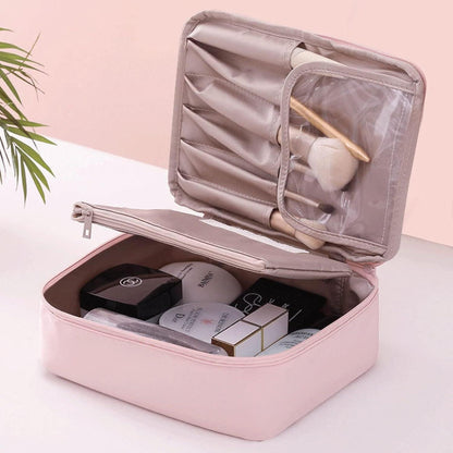 Aucuu Kosmetiktasche wasserdicht Reise Schminktasche Frauen Mädchen Organizer