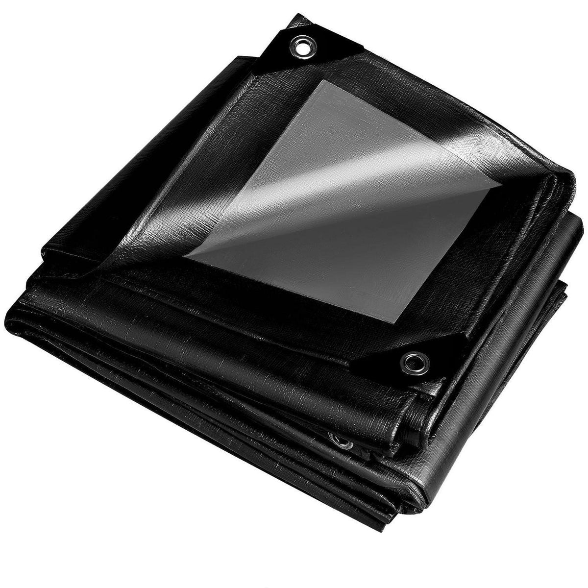 Schwarze Abdeckplane 3x6m – Robust, Wasserfest & Vielseitig