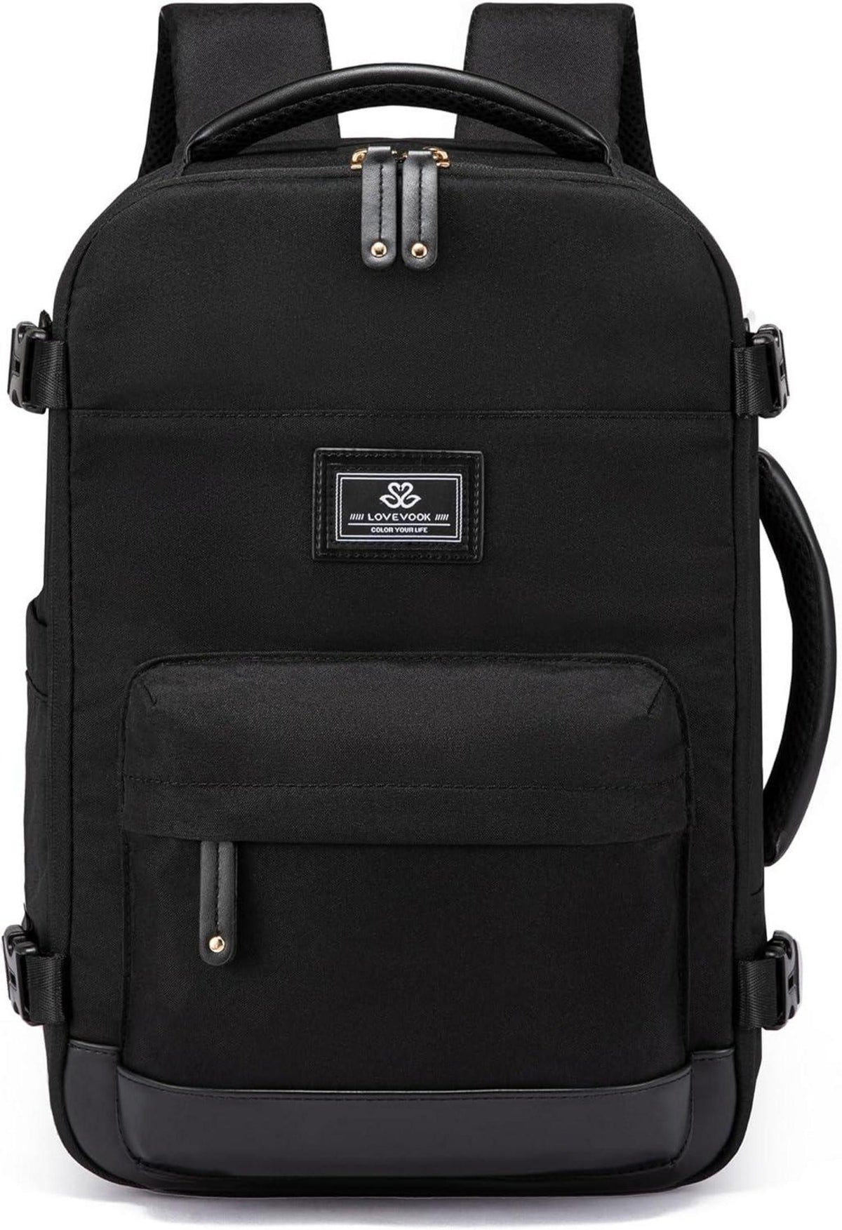 Handgepäck Rucksack 20L Schwarz für Ryanair Wizz Air Eurowings